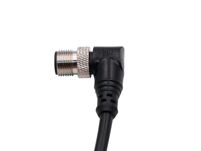 M12 弯头防水连接器